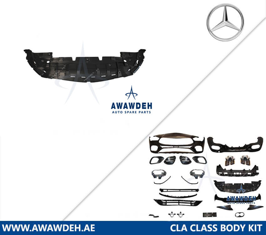 mercedes benz cla class bumper under cover