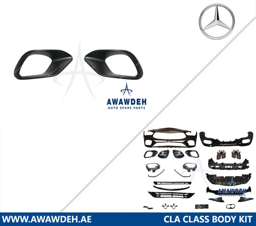 mercedes cla class bumper grill