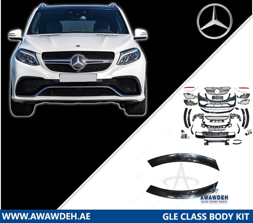 mercedes benz gle class body kit 2018