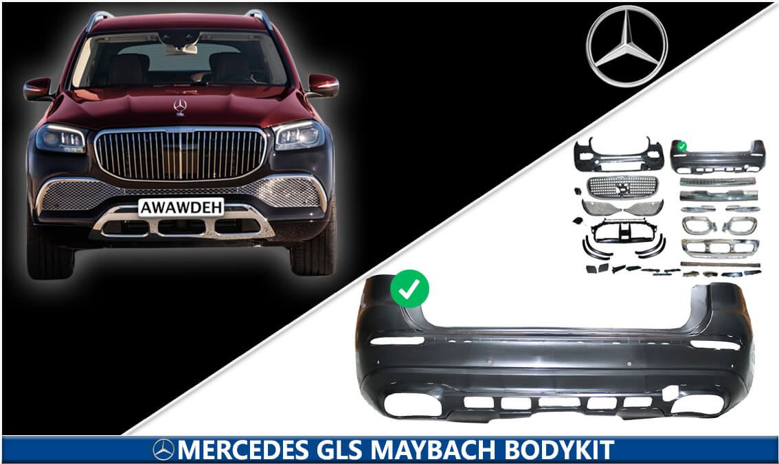 mercedes gls bumper