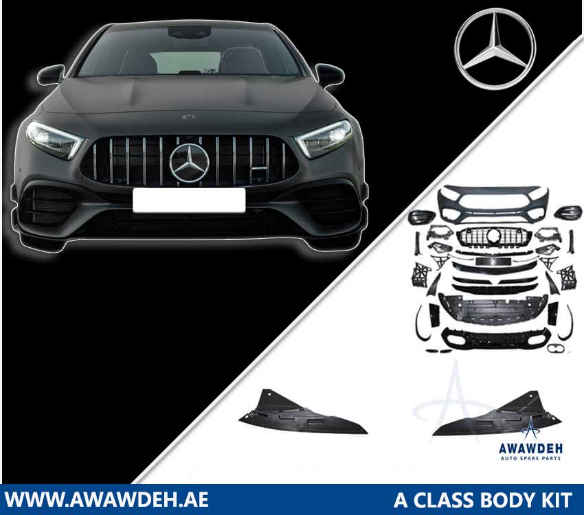 mercedes benz a class body kit abu dhabi
