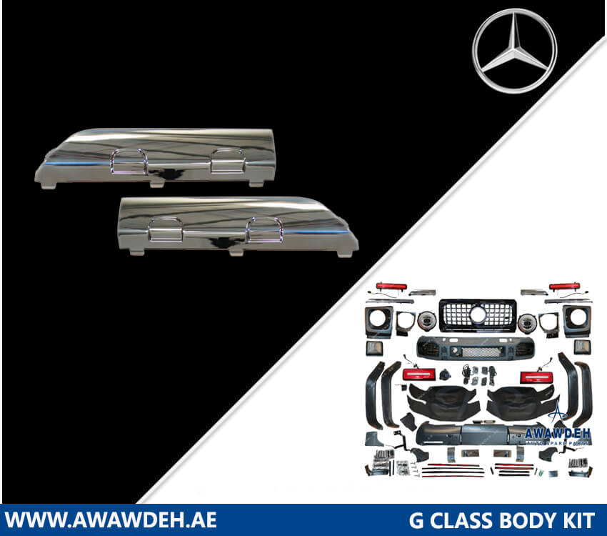 mercedes benz g class chrome bumper