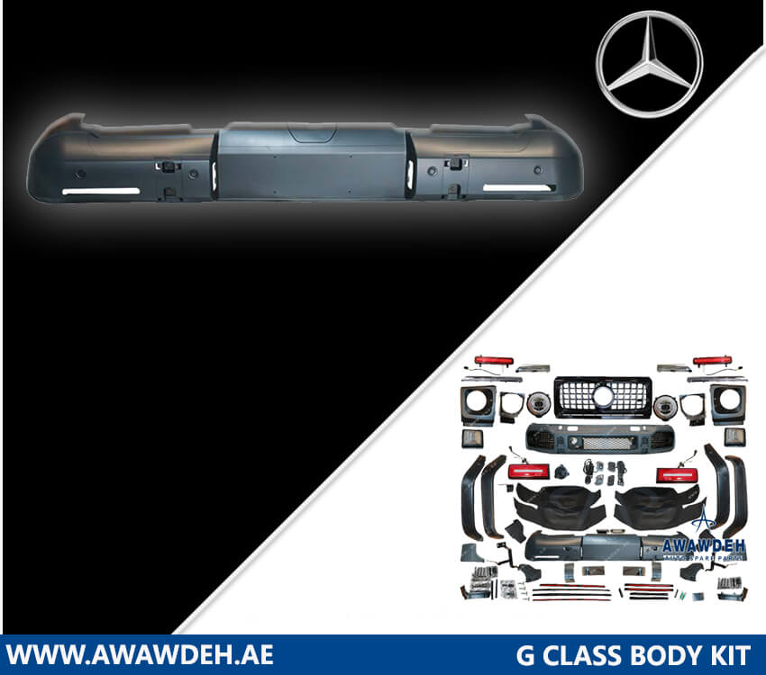 mercedes benz g class rear bumper