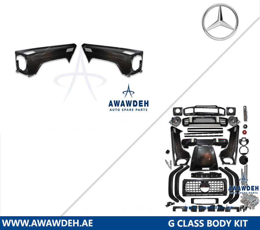 mercedes benz g class fender