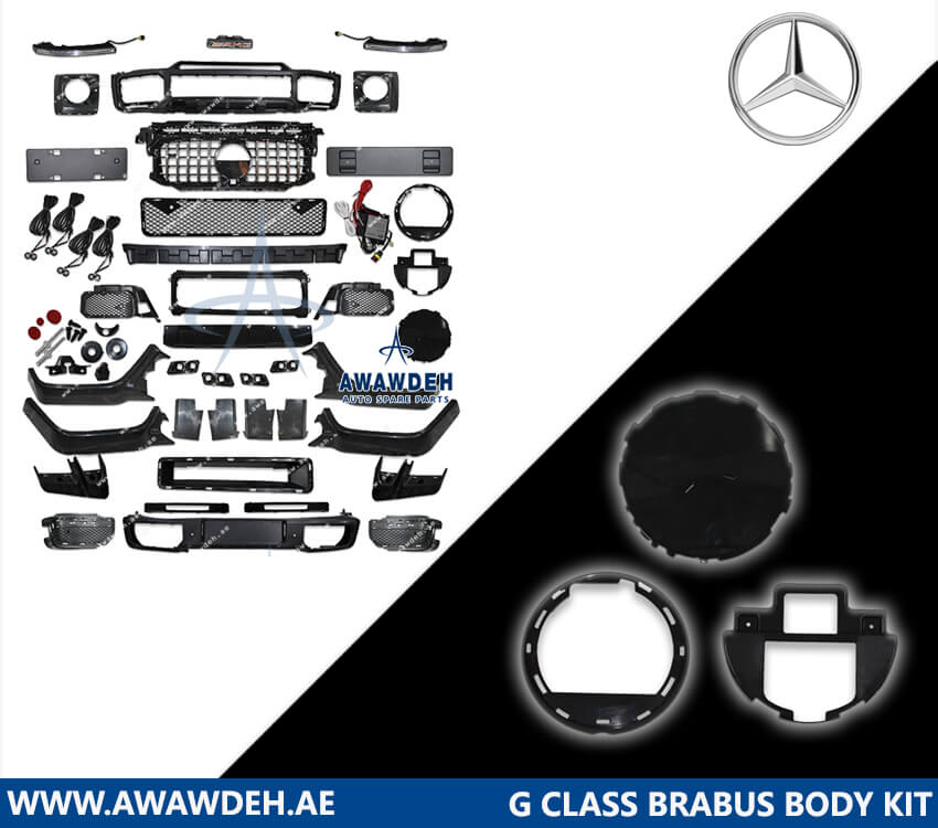 mercedes benz g class head lamp cover w463