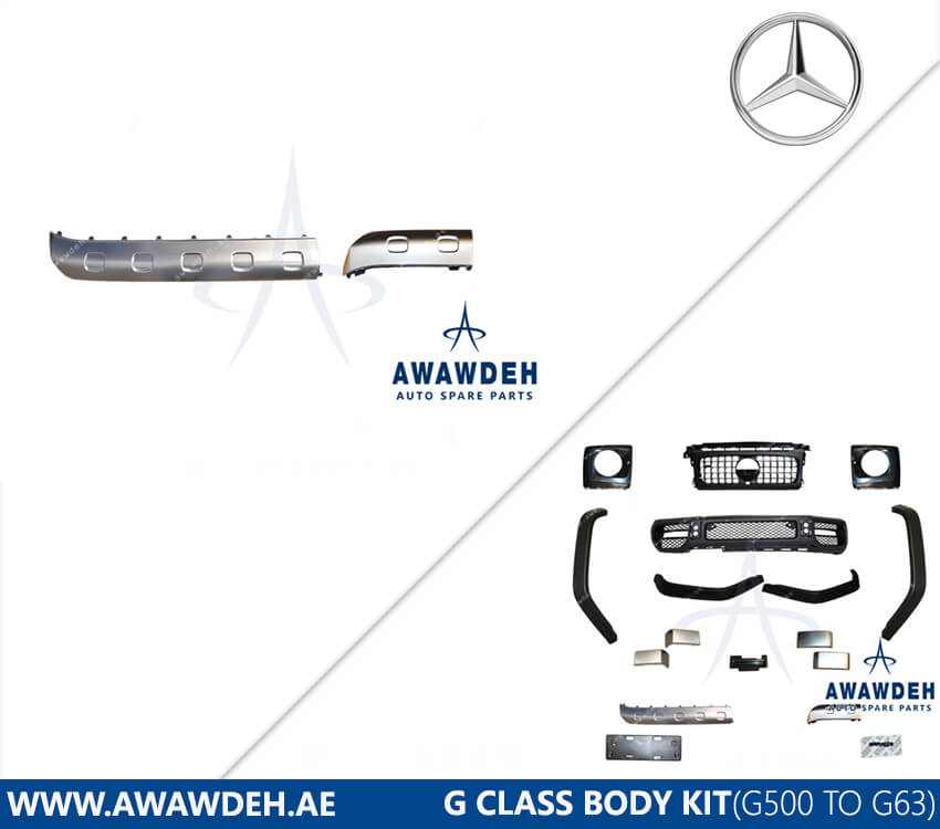 mercedes benz g500 to g63 body kit