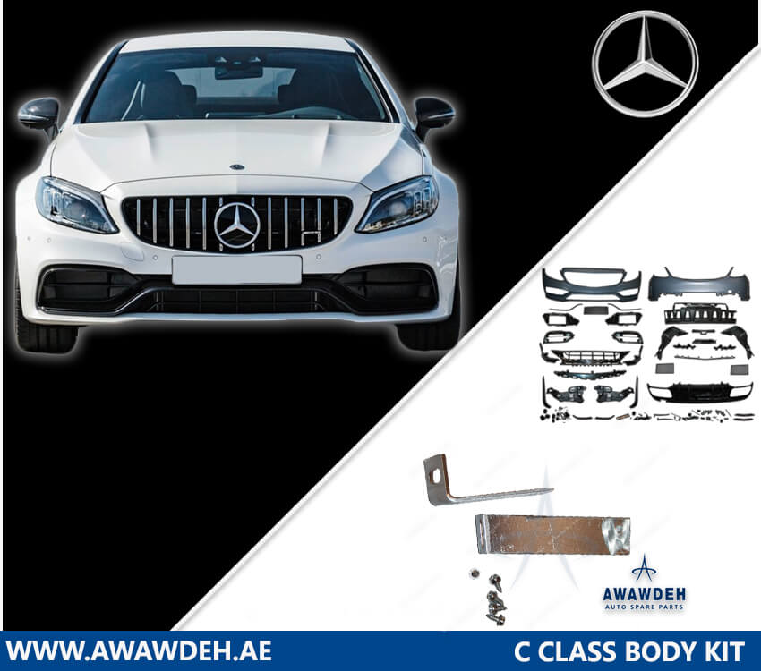 mercedes benz c class amg 63 body kit dubai