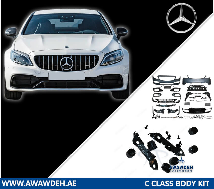 mercedes benz c class body kit 2020