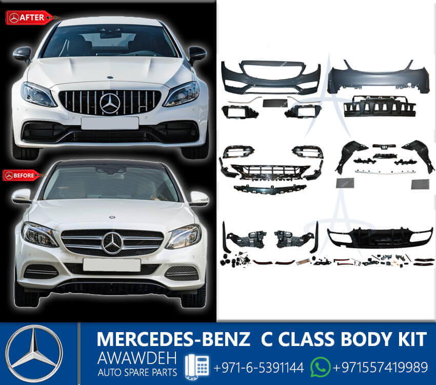 mercedes benz c class body kit