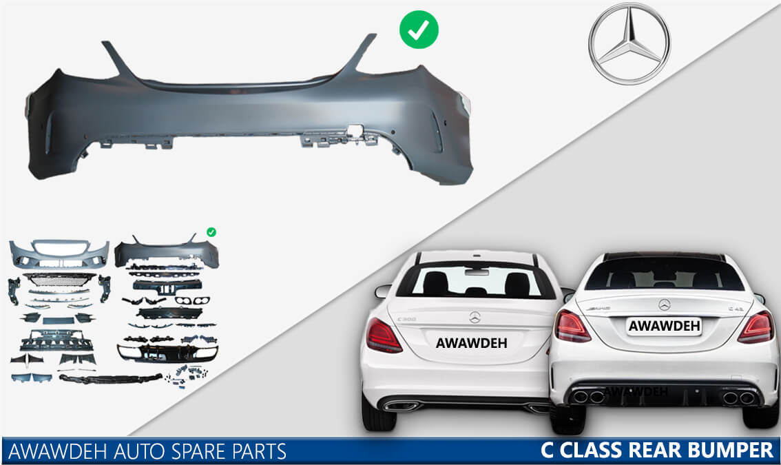 mercedes c class bumper
