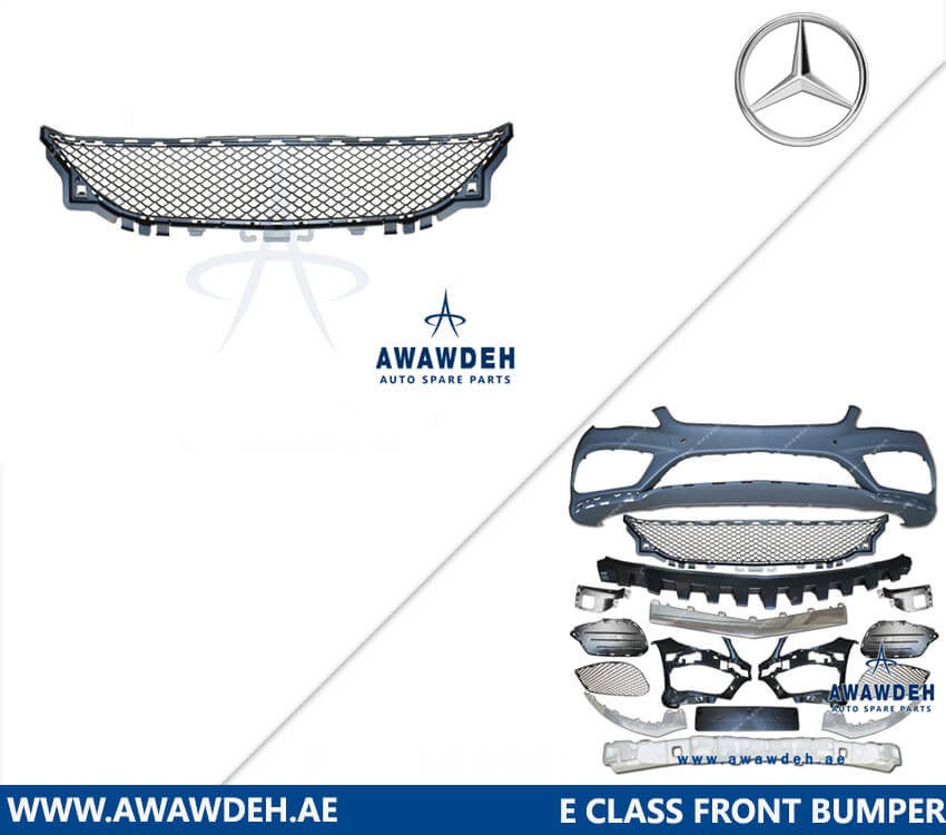 e class coupe bumper