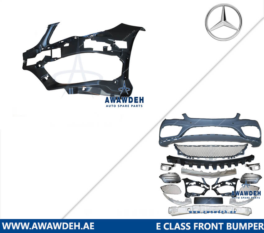 e class front bumper with sensor