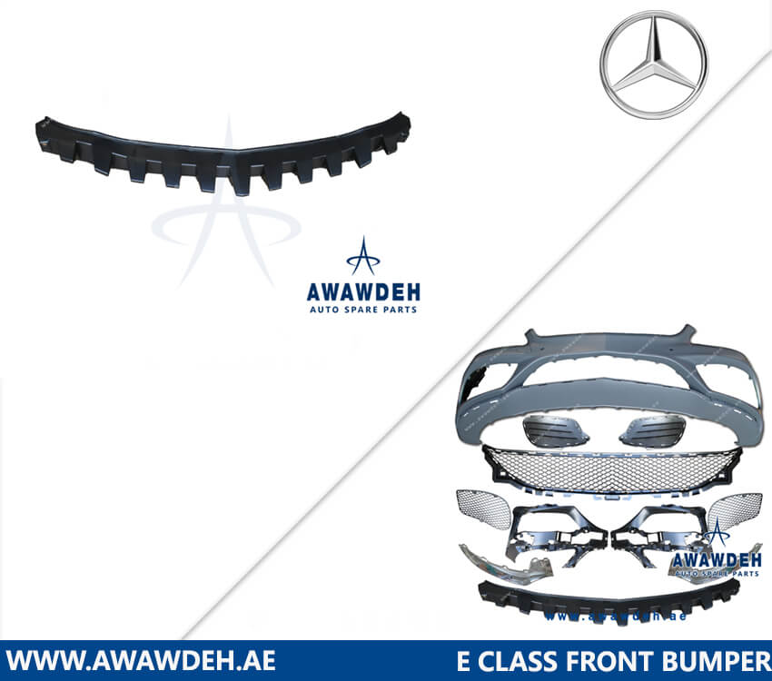 e class front bumper with sensor