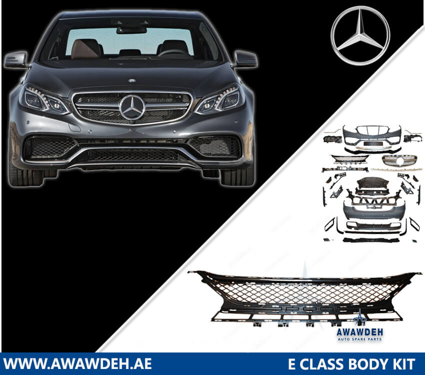 mercedes benz e class bumper grill