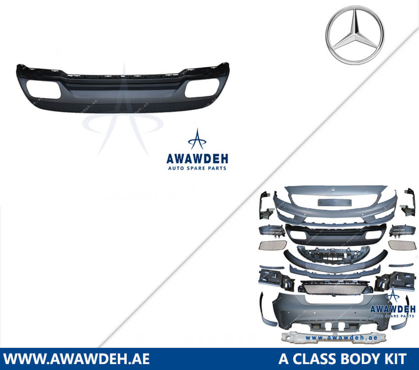 mercedes a class body kit and spare parts