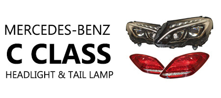 MERCEDES BENZ C CLASS HEAD LIGHT