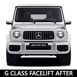 mercedes benz g-class class facelift