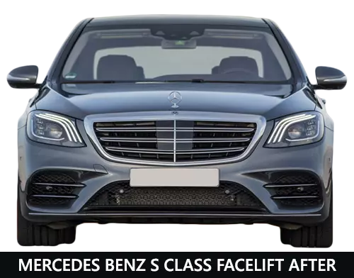 mercedes benz s-class class facelift