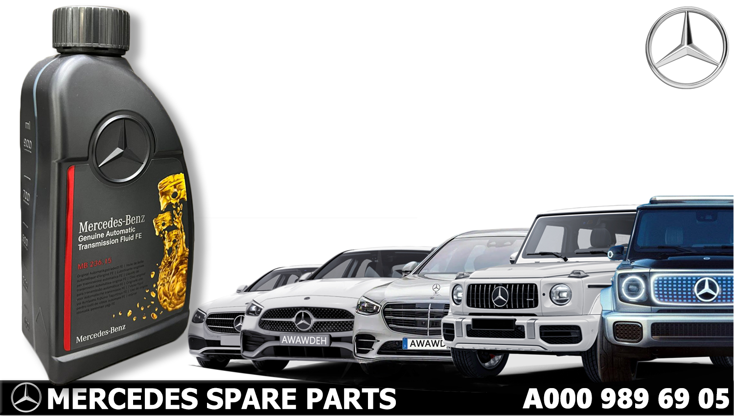 MERCEDES ALL GEAR OIL A0009896905