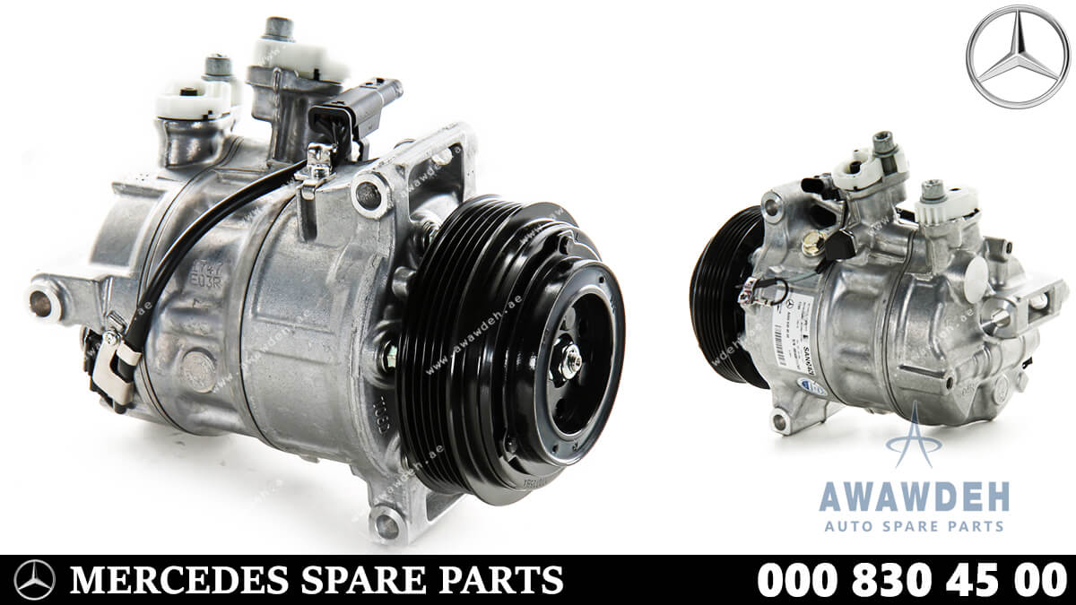 MERCEDES C CLASS AC COMPRESSOR A0008304500