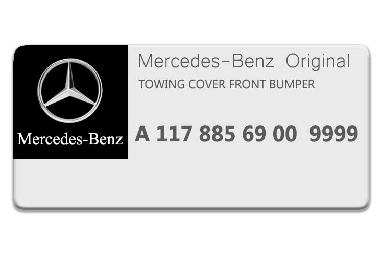 MERCEDES CLA CLASS TOWING COVER A1178856900