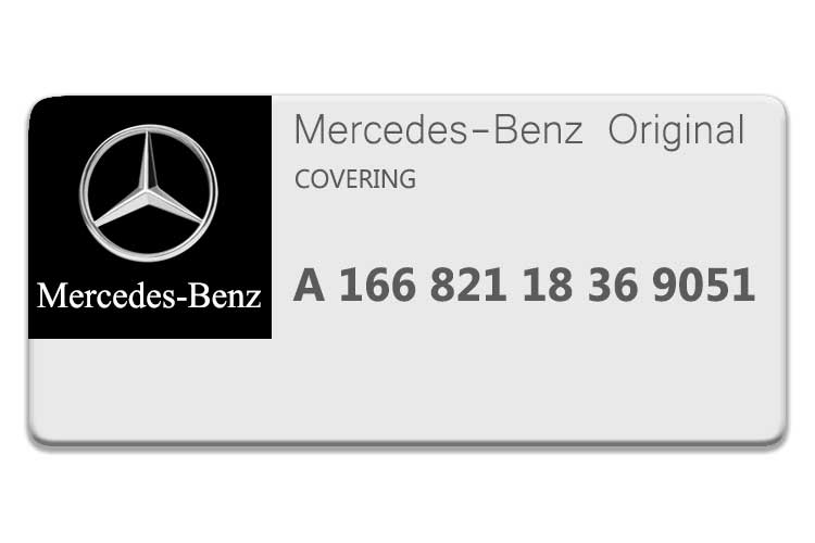 MERCEDES GL CLASS COVERING A1668211836