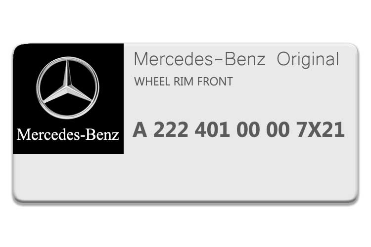 MERCEDES S CLASS WHEEL RIM A2224010000