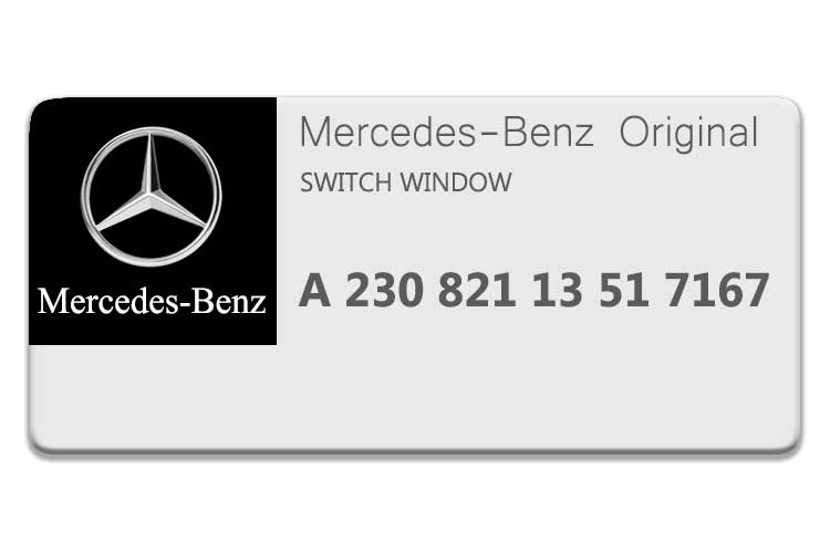 MERCEDES SL CLASS SWITCH A2308211351