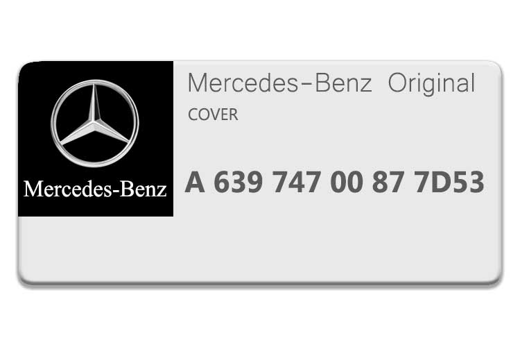 MERCEDES V CLASS COVER A6397470087