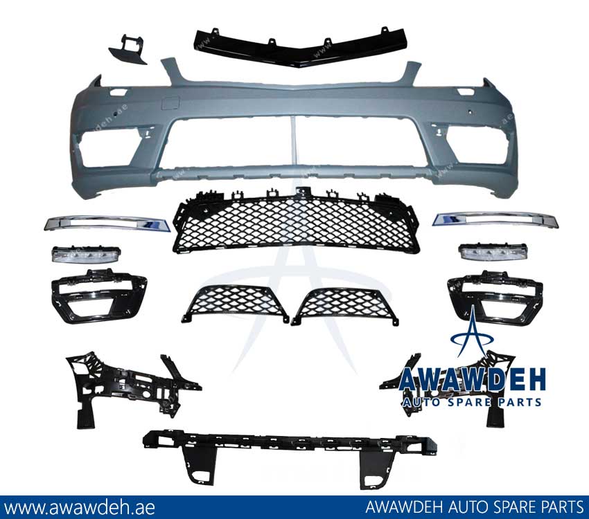 MERCEDES C CLASS FRONT BUMPER A2048808847