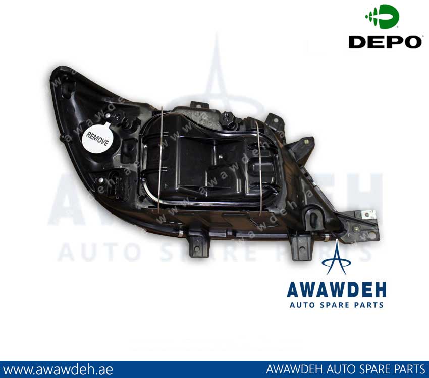 Mercedes Benz HEADLAMP back side