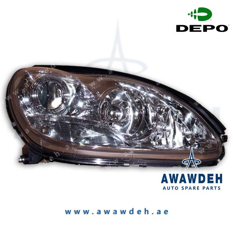MERCEDES S CLASS HEADLIGHT 