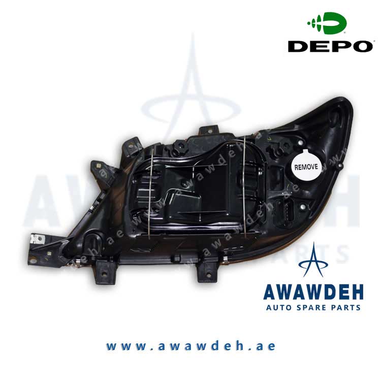 Mercedes Benz HEADLAMP back side