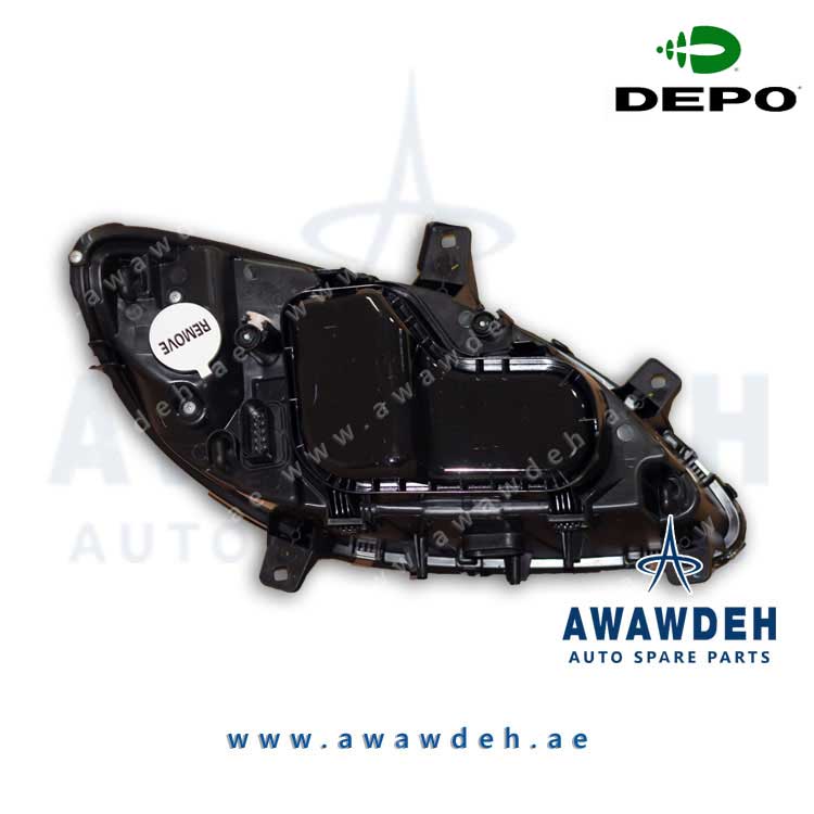 Mercedes Benz HEADLAMP back side