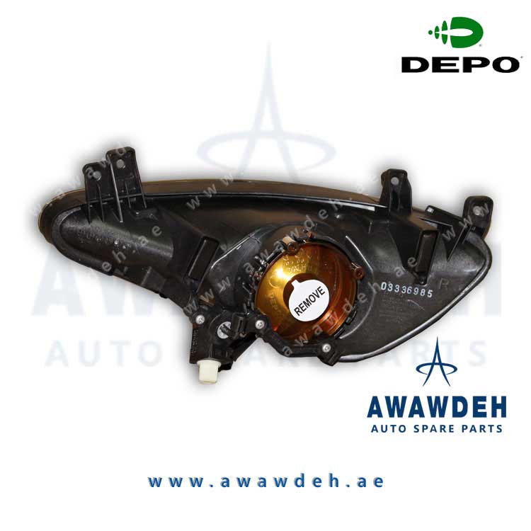 Mercedes Benz FOG LAMP back side