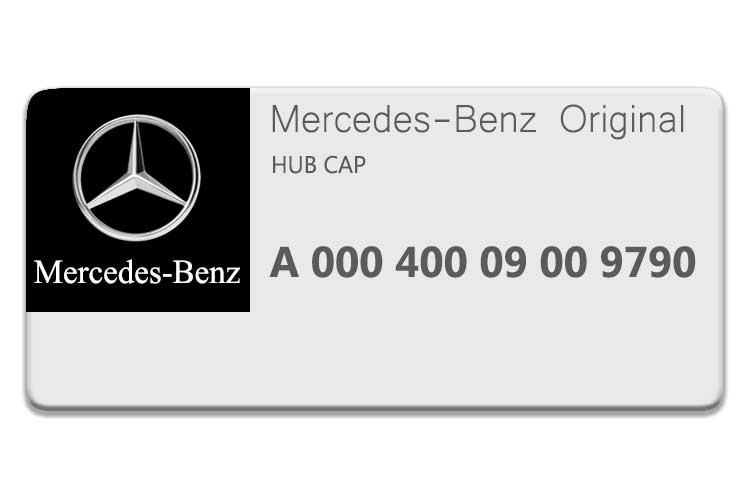 Mercedes Benz S CLASS HUB CAP 0004000900